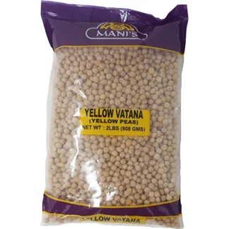 Mani's Yellow Vatana (Yellow Peas) - 2 Lb