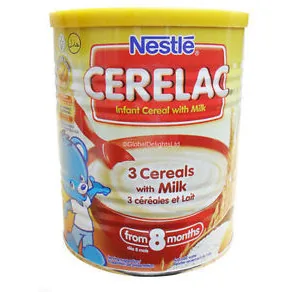 Nestle Can 3 Cereals With Milk - 400 Gm