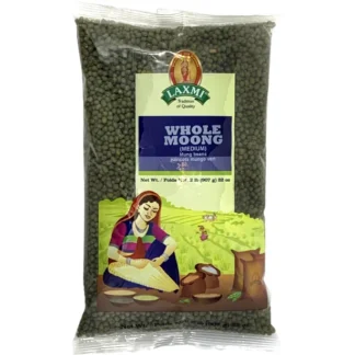 Laxmi Whole Moong (Medium) - 2 Lb