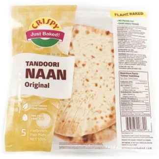 Crispy Tandoori Naan Original (5 Pcs) - 500 Gm